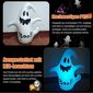 Halloween-koriste puhallettava kummitus, 1,2 m Halloween Ghost puhallettavat valot Halloween-koriste kaukosäätimellä, puhallettava Halloween Ghost de hinta ja tiedot | Puutarha- ja ulkovalot | hobbyhall.fi