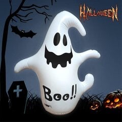 Halloween-koriste puhallettava kummitus, 1,2 m Halloween Ghost puhallettavat valot Halloween-koriste kaukosäätimellä, puhallettava Halloween Ghost de hinta ja tiedot | Puutarha- ja ulkovalot | hobbyhall.fi