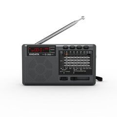 (Ilman TF-korttia) D-368 FM-radio BT Kannettava AM FM SW 12-taajuinen stereoradiovastaanotin Langaton tasku Bluetooth-yhteensopiva USB TF MP3-soitin hinta ja tiedot | Kelloradiot ja herätyskellot | hobbyhall.fi