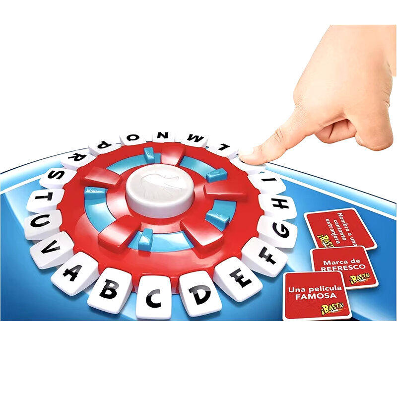 Uusi Spanish Word Game Fast-Paced Family Board Game The Quick Thinking Letter Pressing Tapple Games versio suomeksi hinta ja tiedot | Lautapelit ja älypelit | hobbyhall.fi