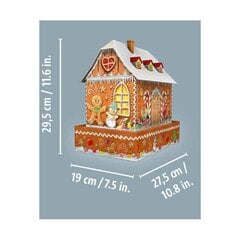 Puzzle 216 3D-osaa Rakennukset yöllä Piernikawa Hut hinta ja tiedot | Palapelit | hobbyhall.fi