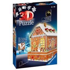 Puzzle 216 3D-osaa Rakennukset yöllä Piernikawa Hut hinta ja tiedot | Palapelit | hobbyhall.fi