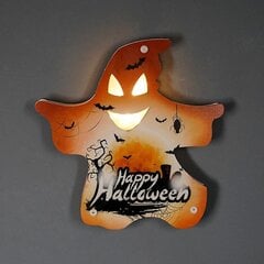 Halloween Decor Light Halloween Ghost Night Light Halloween Hanging Light(1kpl, oranssi) hinta ja tiedot | Puutarha- ja ulkovalot | hobbyhall.fi