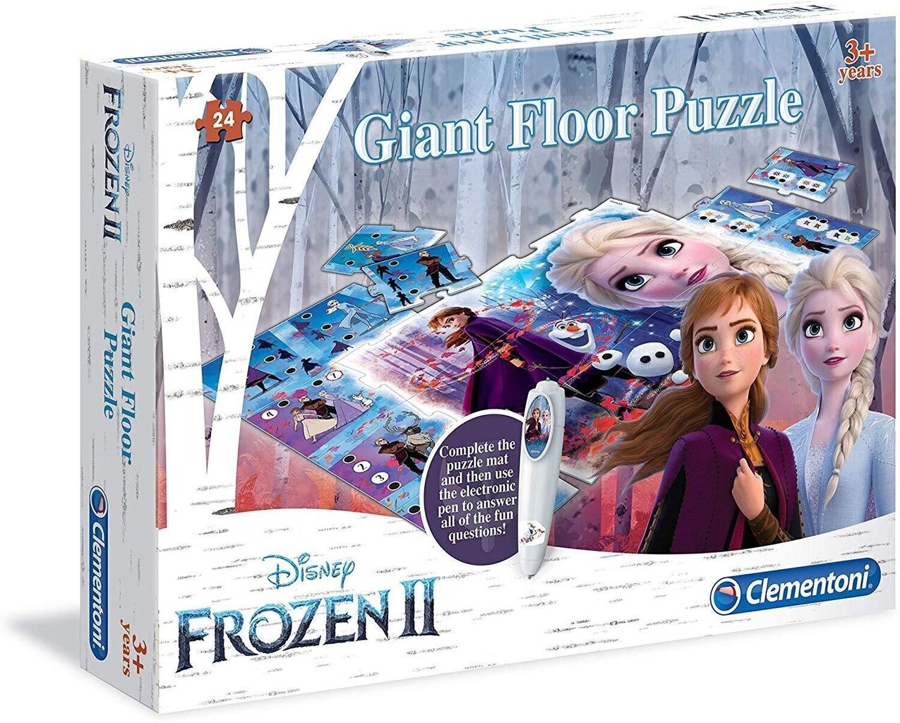 Interaktiivinen palapeli Clementoni Frozen 2, Lumikuningatar hinta ja tiedot | Palapelit | hobbyhall.fi