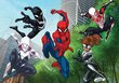 Palapeli Clementonin tulevaisuuden näytelmä Marvel Spiderman (Spider-Man), 104 kpl hinta ja tiedot | Palapelit | hobbyhall.fi