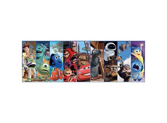 Palapeli Clementon Pixar Panorama, 1000-osainen hinta ja tiedot | Palapelit | hobbyhall.fi