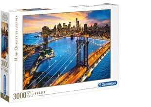 Jigsaw Clementoni High Quality Collection New York 33546, 3000 kpl hinta ja tiedot | Palapelit | hobbyhall.fi