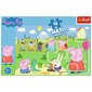 TREFL PEPPA PIG Suuri palapeli Pipsa Possu, 15 palaa hinta ja tiedot | Palapelit | hobbyhall.fi