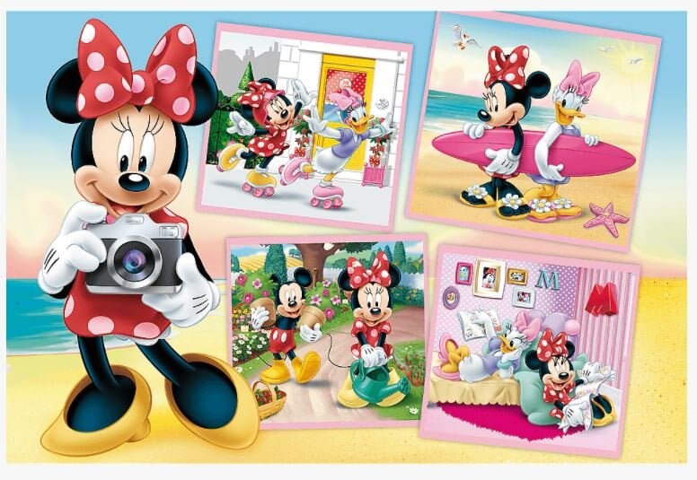 TREFL DISNEY Palapeli Minni Hiiri, 60 palaa hinta ja tiedot | Palapelit | hobbyhall.fi