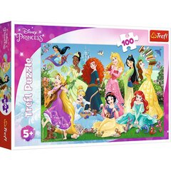 TREFL DISNEY PRINCESS Palapeli Prinsessat, 100 palaa hinta ja tiedot | Palapelit | hobbyhall.fi