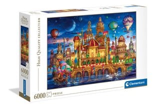 Puzzle Clementon Quality Collection Downtown, 6000-osainen hinta ja tiedot | Clementoni Lapset | hobbyhall.fi