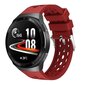 Huawei Watch GT 2e silikonikellon ranneke - Red Röd hinta ja tiedot | Koteloiden lisätarvikkeet | hobbyhall.fi