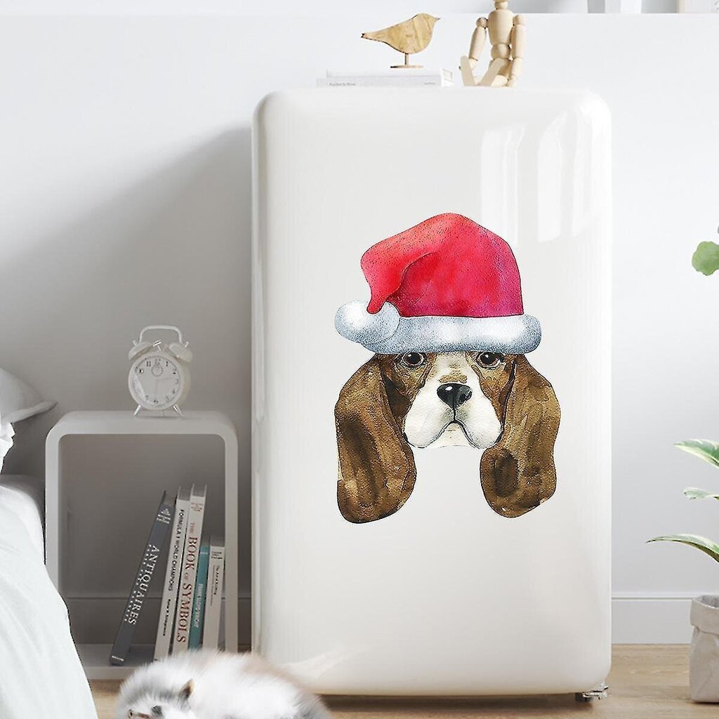 Joulu Pet Creative Wall Tarrat Tausta Seinäkaappi Joulukoristetarrat hinta ja tiedot | Koristeet ja tarrat | hobbyhall.fi