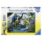 Ravensburger palapeli 100 kpl Dinosaurukset hinta ja tiedot | Palapelit | hobbyhall.fi