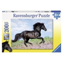 Ravensburger palapeli 200 kpl Musta hevonen hinta ja tiedot | Palapelit | hobbyhall.fi