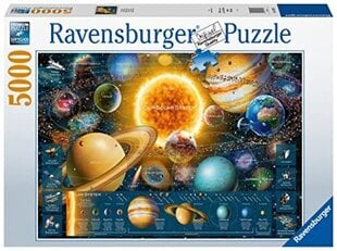 Palapeli Ravensburger Planetary System, 5000 kpl, 16720 hinta ja tiedot | Palapelit | hobbyhall.fi