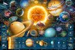 Palapeli Ravensburger Planetary System, 5000 kpl, 16720 hinta ja tiedot | Palapelit | hobbyhall.fi