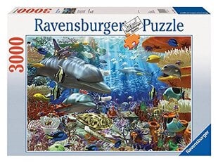 Puzzle 3000 osaa Vedenalainen elämä hinta ja tiedot | Ravensburger Lapset | hobbyhall.fi