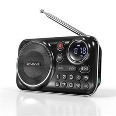 (Musta) F21 Radio Bluetooth 5.0 Kaiutin Kannettava Miniradio Vanhuksille HiFi TF MP3 Musiikkisoitin Tuki Tallennus kuulokkeet Toista hinta ja tiedot | Kelloradiot ja herätyskellot | hobbyhall.fi