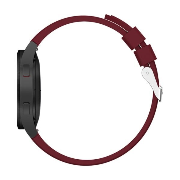 Täysin istuva silikoniranneke Samsung Galaxy Watch FE Wine Red hinta ja tiedot | Koteloiden lisätarvikkeet | hobbyhall.fi