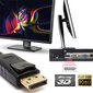 DP-HDMI-sovitinkaapeli DP-HDMI-sovitinkaapeli Pieni laatikko 1080P-näytölle hinta ja tiedot | USB-sovittimet äänentoistoon | hobbyhall.fi