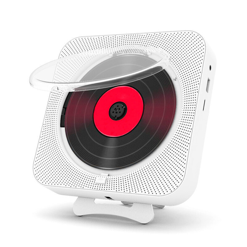 Kannettava CD-soitin Bluetooth-kaiutin Stereo-CD-soitin LED-näyttö Seinälle asennettu CD-musiikkisoitin IR-kaukosäätimellä Fm-radio hinta ja tiedot | Mediasoittimet ja -tarvikkeet | hobbyhall.fi