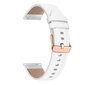 Nahkainen Smart Watch Rannekoru HUAWEI WATCH GT 4 41mm/Garmin Venu 3S/Venu 2S Rannekoru Rose Gold Solki 18mm Rannekello Rannekoru Nahka valkoinen Nahka valkoinen hinta ja tiedot | Koteloiden lisätarvikkeet | hobbyhall.fi