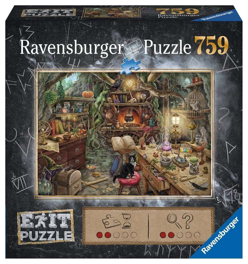 Ravensburger:. Puzzle Exit - Witch Kitchen 759 El.. hinta ja tiedot | Palapelit | hobbyhall.fi