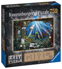 Ravensburger:. Palapelin uloskäynti – sukellusvene 759 El.. hinta ja tiedot | Palapelit | hobbyhall.fi