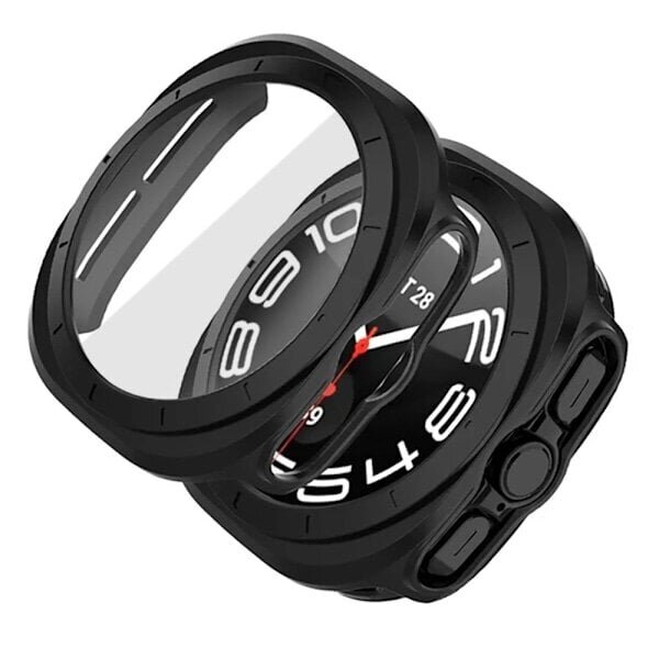 Tech-Protect Galaxy Watch Ultra 47mm Case Defense360 musta hinta ja tiedot | Koteloiden lisätarvikkeet | hobbyhall.fi