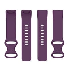 Fitbit Charge 5 Simple TPU -kelloranneke - tummanvioletti / koko: S violetti hinta ja tiedot | Koteloiden lisätarvikkeet | hobbyhall.fi