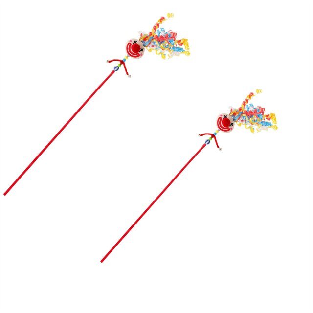 Tikun muotoinen lelu kissoille | Pet Bell Cat sauvan muotoinen pitkä köysi, söpö eläimen muotoinen harjoituslelu pehmopallolla rentoutumiseen ja kehitykseen 2 osaa hinta ja tiedot | Pieneläinten häkit ja tarvikkeet | hobbyhall.fi