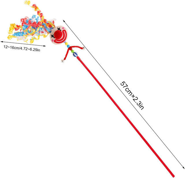 Tikun muotoinen lelu kissoille | Pet Bell Cat sauvan muotoinen pitkä köysi, söpö eläimen muotoinen harjoituslelu pehmopallolla rentoutumiseen ja kehitykseen 2 osaa hinta ja tiedot | Pieneläinten häkit ja tarvikkeet | hobbyhall.fi