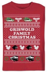 Griswold Faux Ugly Sweater Christmas Vacation Sweatshirt hinta ja tiedot | Miesten T-paidat | hobbyhall.fi