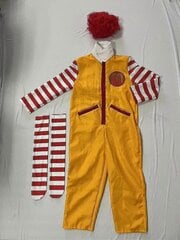 Mcdonald's Cosplay -puku Karnevaali Halloween -puku hinta ja tiedot | Naamiaisasut | hobbyhall.fi