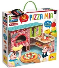 Lisciani:. Montessori - Pizza MIA 2D + Muovi. hinta ja tiedot | Tyttöjen lelut | hobbyhall.fi