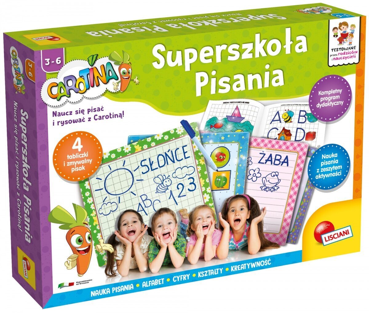 Carotina | Super kirjoituskoulu Liscianissa. hinta ja tiedot | Kehittävät lelut | hobbyhall.fi