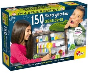 Olen Genius 150 Kemialliset kokeet Science Kit hinta ja tiedot | Lisciani Lapset | hobbyhall.fi