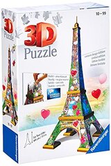 Puzzle 216 3D osaa Eiffel-torni Rakkaus Edition hinta ja tiedot | Palapelit | hobbyhall.fi