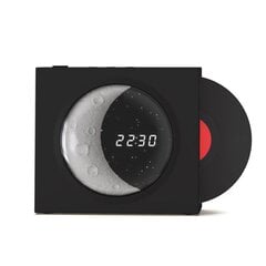 Moon Clock Bluetooth Kaiutin Subwoofer Pieni Teräksinen Cannon Audio Joululahja musta hinta ja tiedot | Kaiuttimet ja soundbarit | hobbyhall.fi