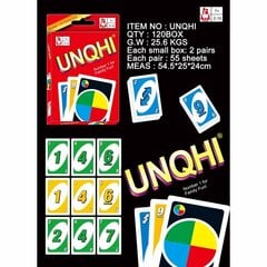 Standard Edition Red UNO Poker UNO Pelikortit Englanninkielinen Puzzle Leisure Board Game hinta ja tiedot | Lautapelit ja älypelit | hobbyhall.fi