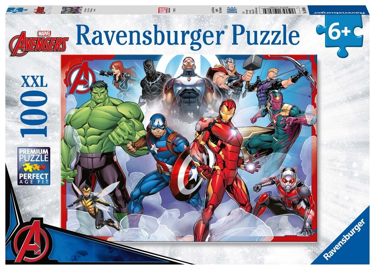 Ravensburger palapeli 100 palaa Marvel hinta ja tiedot | Palapelit | hobbyhall.fi