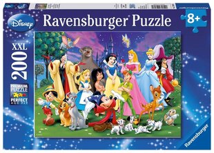 Ravensburger Disney lempihahmot palapeli, 200 osaa hinta ja tiedot | Palapelit | hobbyhall.fi