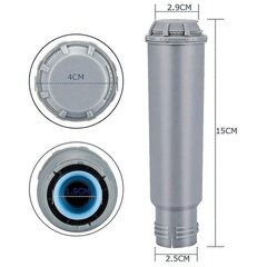 Kahvinkeittimen Vedensuodatinpatruunat Melitta/Krupsille Claris F088 F088 01/Siemens Tcz60003/Aeg/Neff/Bosch Tcz6003 hinta ja tiedot | Kahvinkeittimen tarvikkeet | hobbyhall.fi