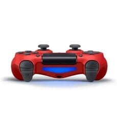 Langaton PS4 Bluetooth -ohjain DUAL Motor Vibration 4.0 Red / Lava Red hinta ja tiedot | Pelikonsolitarvikkeet | hobbyhall.fi