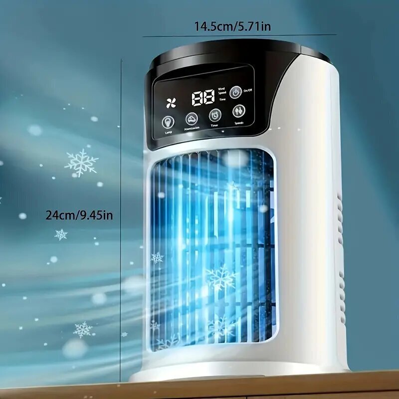 Deal Kannettava Ilmastointilaite 3-in-1, 100W hinta ja tiedot | Tuulettimet | hobbyhall.fi