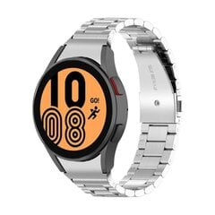 Täysin istuva metallirannekoru Samsung Galaxy Watch 6 Classic 47mm hopea hinta ja tiedot | Koteloiden lisätarvikkeet | hobbyhall.fi