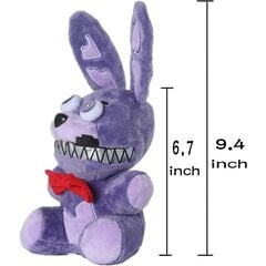 Painajainen Bonnie Pehmo, Five Nights at Freddy's Pehmolelut, FNAF Pehmotäytettyjä eläinlahjoja lapsille 8 tuumaa hinta ja tiedot | Pehmolelut | hobbyhall.fi