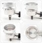 Kahvin Annostelusuppilo, 54 Mm:N Annostelurengas Espresso Kahvitarvikkeet Alumiini Metalli Sage Delonghi Breville Portafilter hinta ja tiedot | Kahvinkeittimen tarvikkeet | hobbyhall.fi