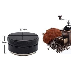 Kahvinjakelija 53Mm Peukalo Macaron Shape Espresso Jakelijalle Ruostumattomasta Teräksestä Barista Coffe hinta ja tiedot | Kahvinkeittimen tarvikkeet | hobbyhall.fi